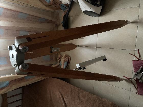 Trépied bois + monture SP/DX