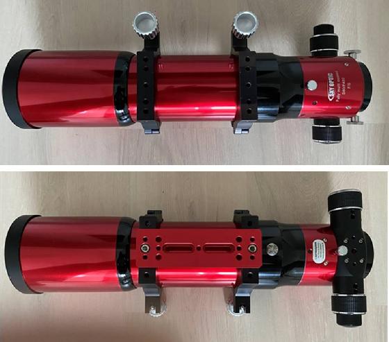 Lunette Sky Optic D80 –F6, haute résolution