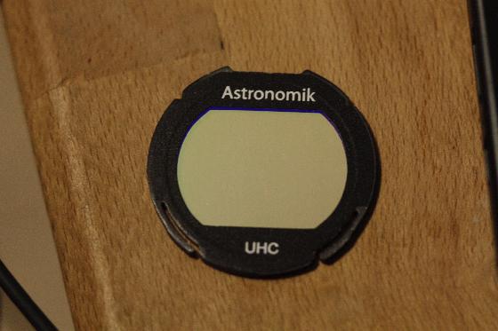 Filtre Astronomik UHC eos clip
