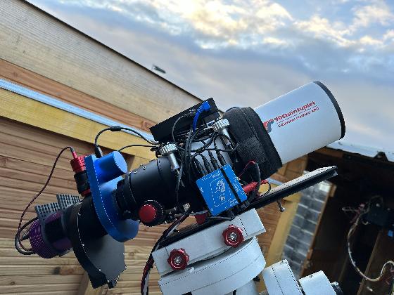 Astrographe TS-Optics 90 mm f/5 Quintuplet