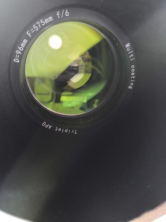 Lunette TS 96/576 F6 Triplet FCD100