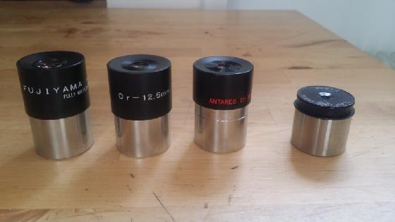 Oculaires Kokusai Kohki Fujiyama et clavé