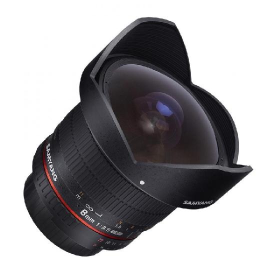 Objectif Fisheye Samyang 8mm f3/5 Serie 2 pour Canon