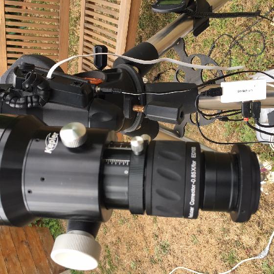 Lunette Skywatcher 100ED Black Diamond avec accessoires