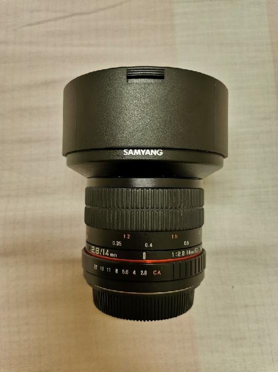 Samyang 14mm F2.8 Canon 