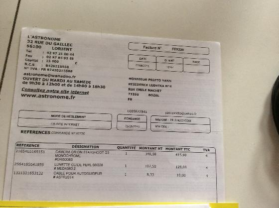 Camera StarShoot G3 mono