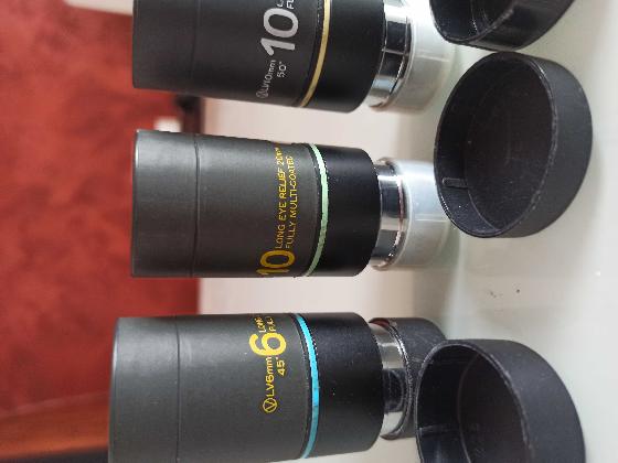 Oculaires VIXEN LV 6mm  et 10mm