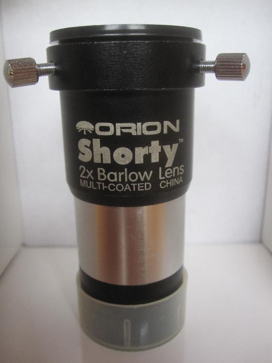 lentille de Barlow x2 Orion Shorty