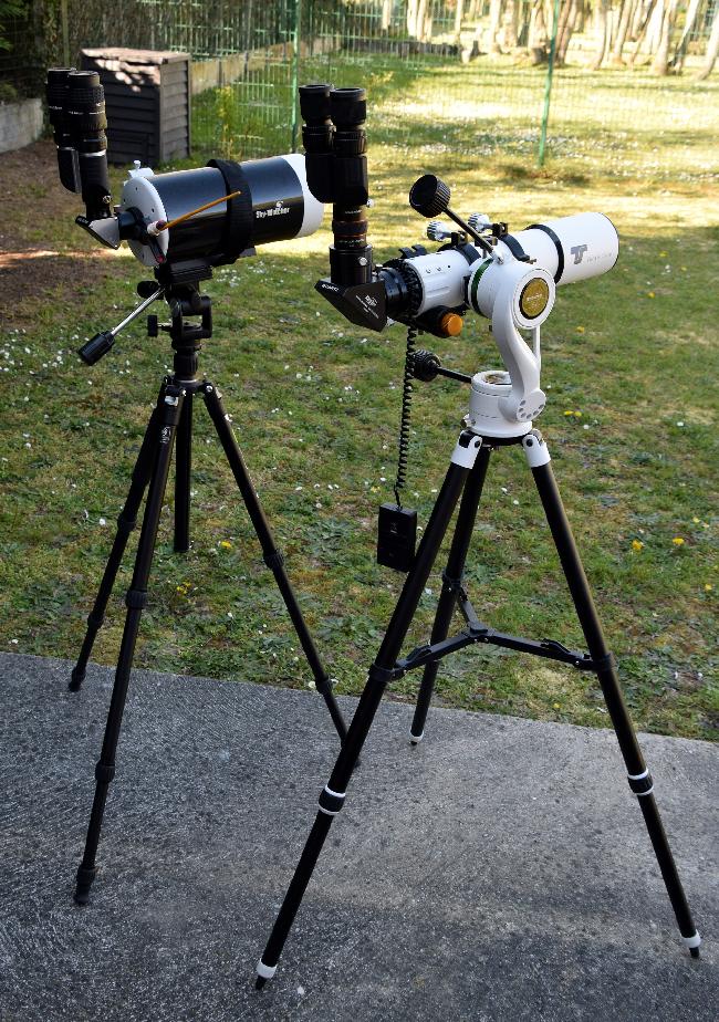 TS apo 80 560 et Mak 127 b