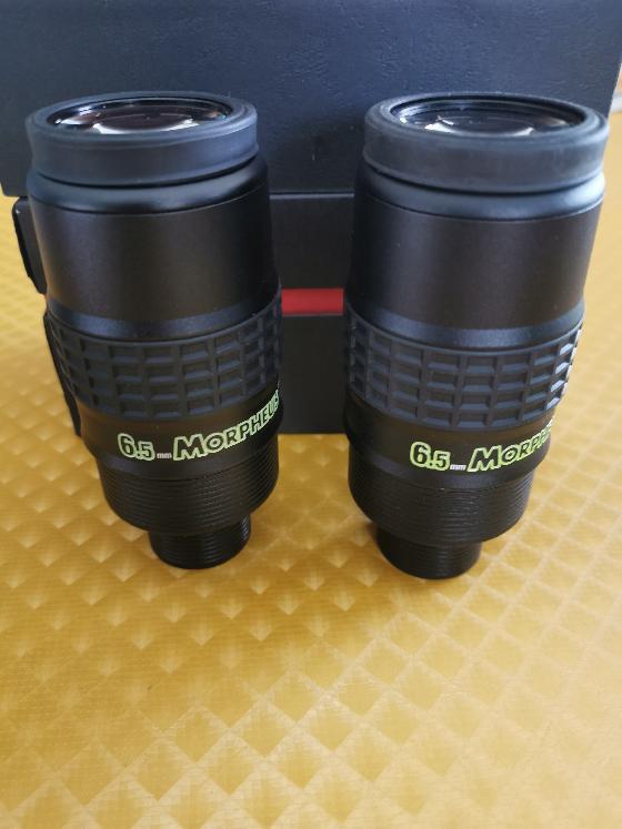 2 oculaires Baader Morpheus 6,5mm