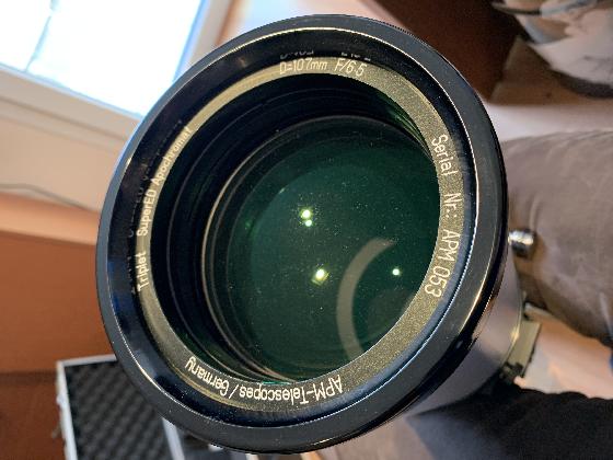 Lunette apm 107/700 f6.5