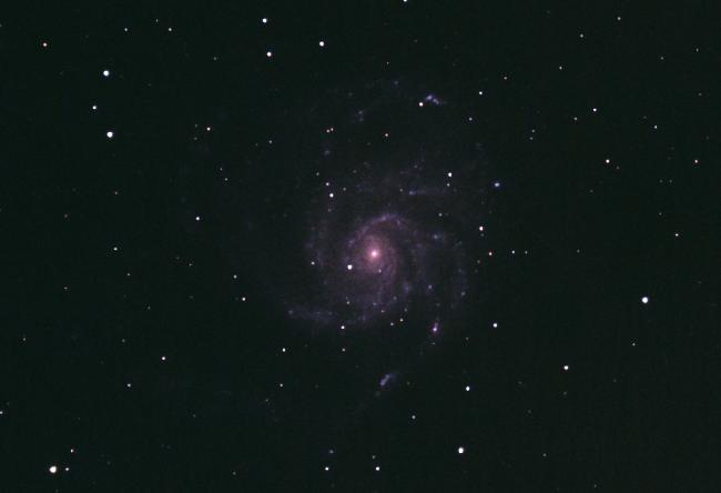 M101 recadrée / nouveau traitement