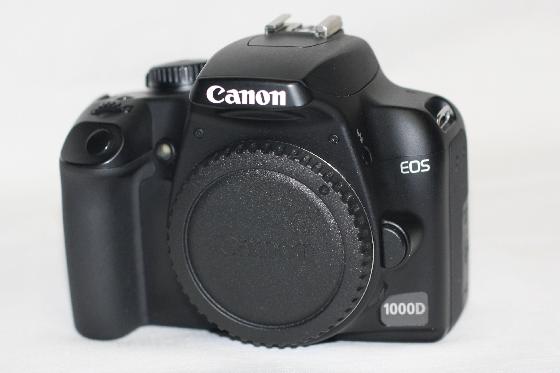 Canon EOS 1000d défiltré partiel