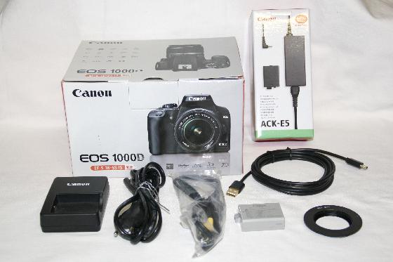 Canon EOS 1000D défiltré partiel NEUF !