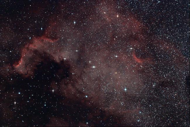 Nebuleuse de l Amerique (L-RVB)