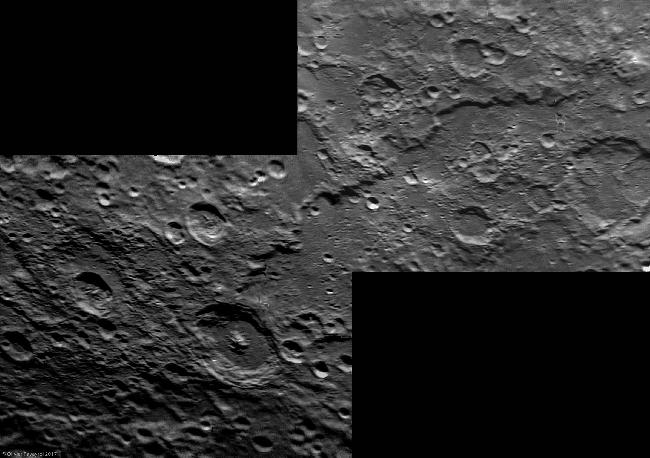 Falaise Altai et cratère Piccolomini (Mai 2014)