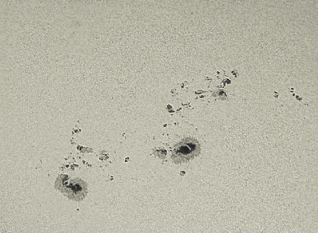 Taches solaires (27/09/2014)