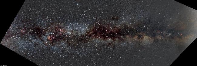 Voie Lactée (Mosaïque)