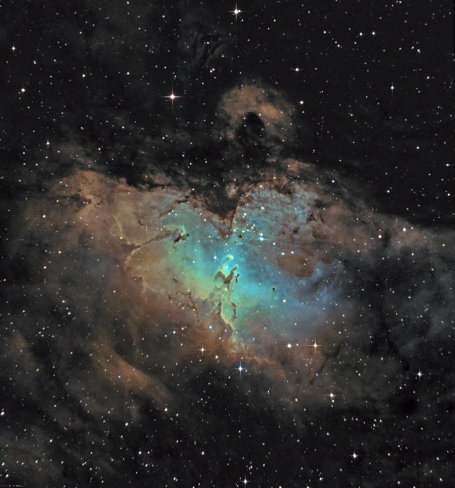 M16 - La nébuleuse de l'Aigle (Ha-SHO)