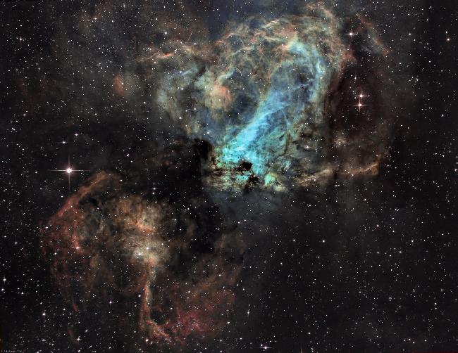 La nébuleuse Oméga (M17)