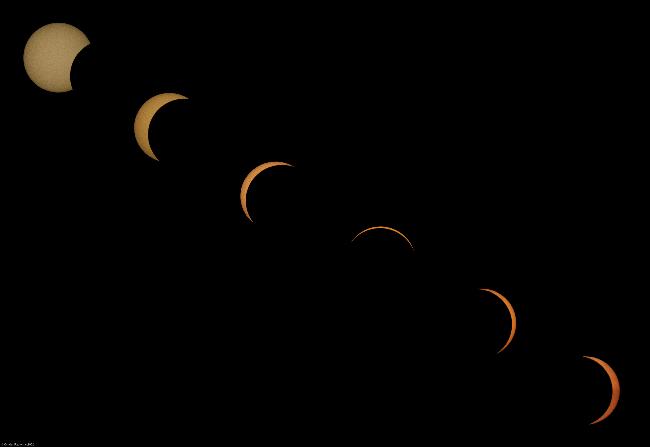 Eclipse de soleil à 98%