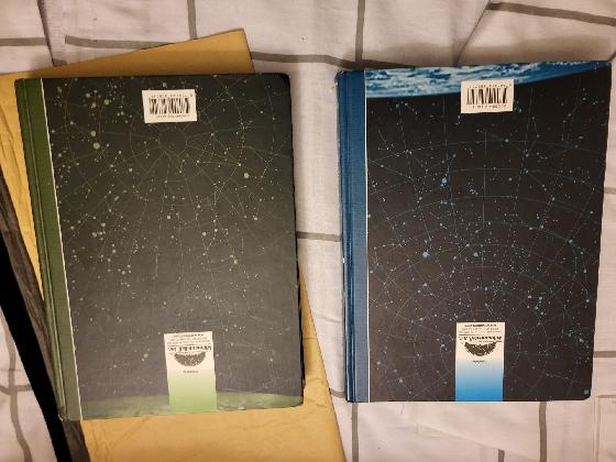 Atlas Uranometria volumes 1 et 2 édition 2001
