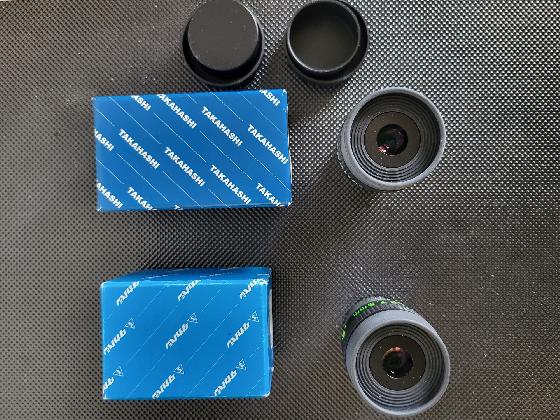 2 oculaires Takahashi LE 7,5mm