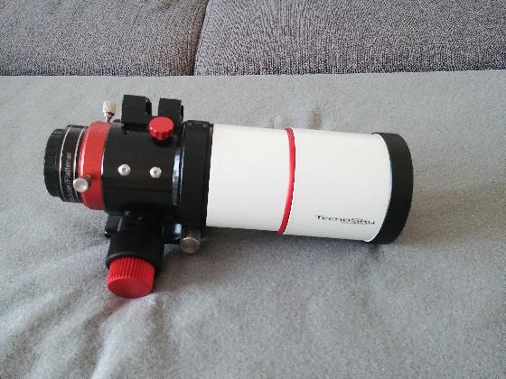 Lunette apo Tecnosky 60/360 FPL53 + aplanisseur/réducteur de champs 0,8 X V2