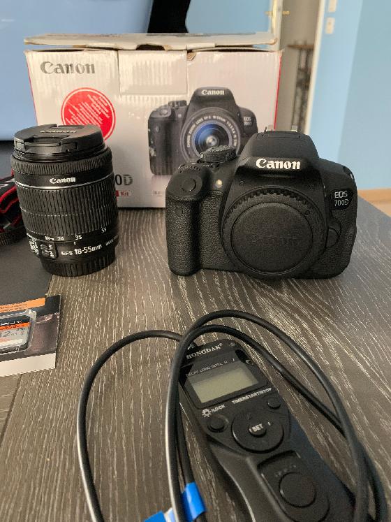 Canon EOS 700D défiltré astrodon + accessoires