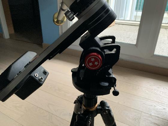 Fornax Lightrack II + base équatoriale + barre contrepoids