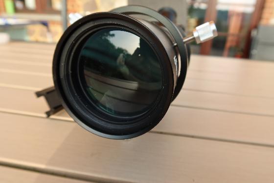 Chercheur et lunette-guide