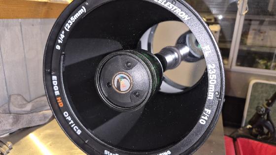 Celestron C9.25 Edge HD + Baader Steeltrack + Accessoires