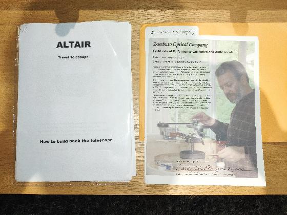 Dobson 14" Sumerian Optics avec Primaire artisan Zambuto