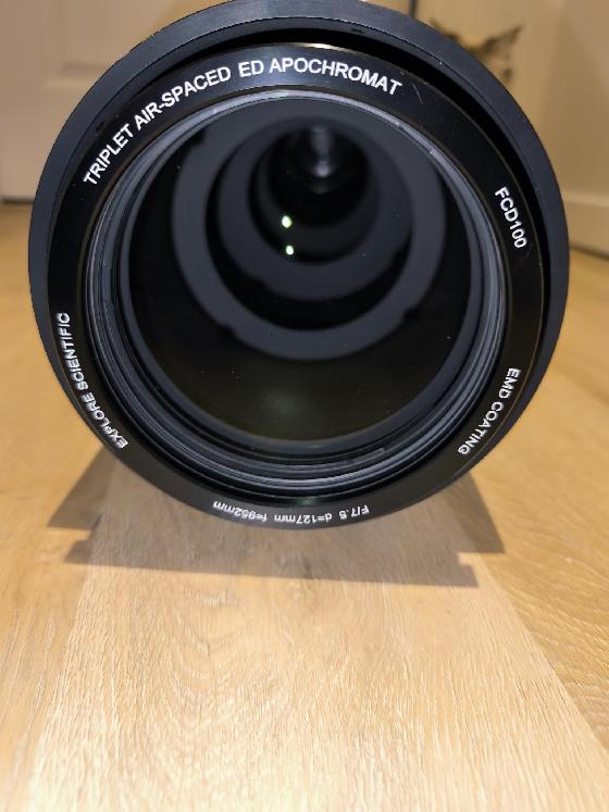 Lunette triplet apo tube carbone Explore Scientific 127mm FCD100