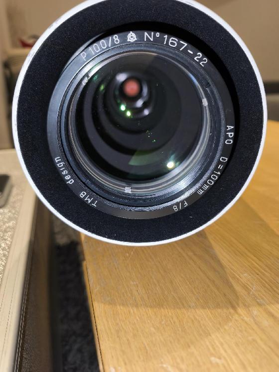 Lunette APO LZOS / TMB Design 100/800
