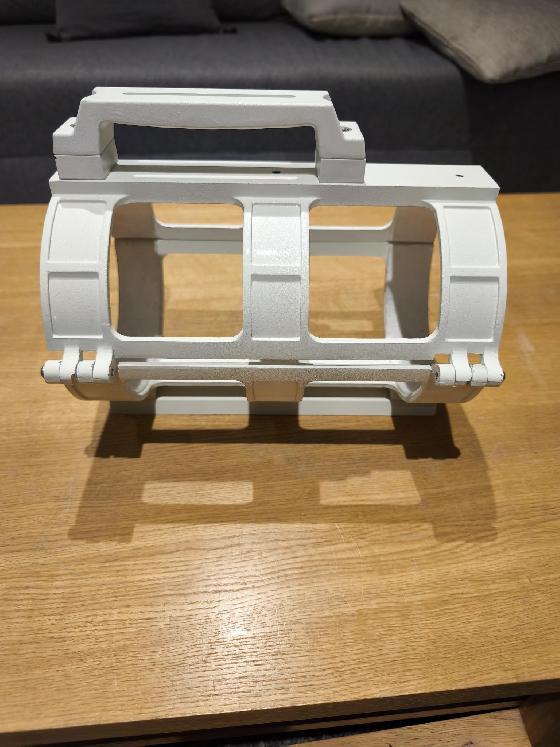 Colliers 155mm avec poignées et queue d'aronde Vixen