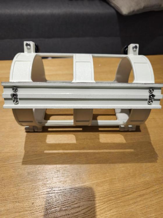 Colliers 155mm avec poignées et queue d'aronde Vixen