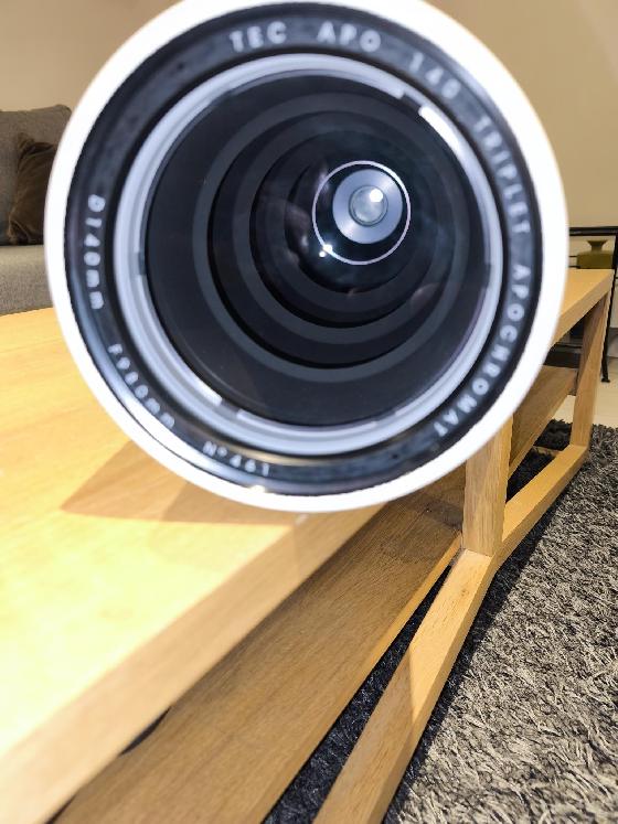 Lunette TEC140 triplet apo