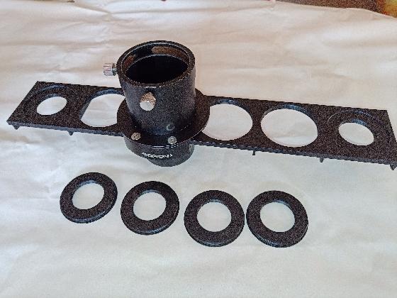 Barrette porte filtres Orion 50,8 mm X 6 filtres