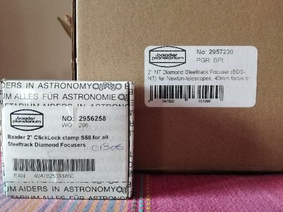 PO Baader 2" NT Diamond Steeltrack + ClickLock S58