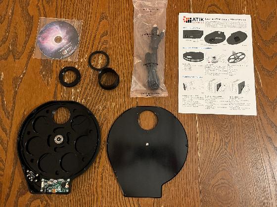 ATIK EFW3 Electronic Filter Wheel for 7x 2" mounted filters