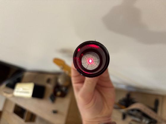 Collimateur laser Hotech 1,25" SCA