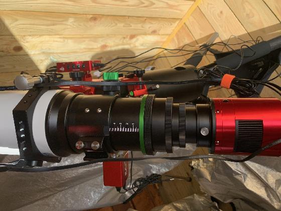 Askar 107PHQ et réducteur dédié 0.7