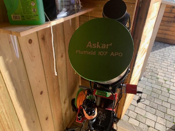 Askar 107PHQ et réducteur dédié 0.7