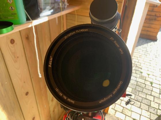 Askar 107PHQ et réducteur dédié 0.7