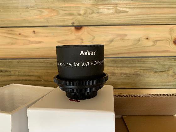 Askar 107PHQ et réducteur dédié 0.7