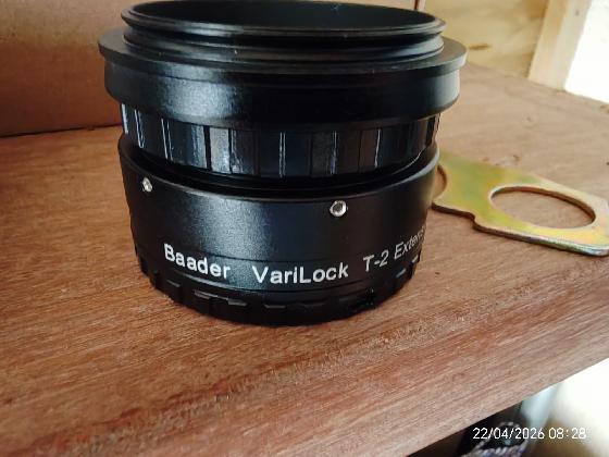 Baader varilock 29 et focusing eyepiece holder T2 Baader