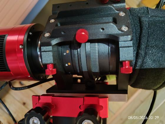 samyang 135 + accessoires 