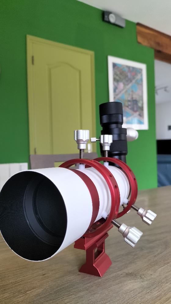 chercheur ALTAIR 10 x 60 coudé/redressé avec réticule éclairé 