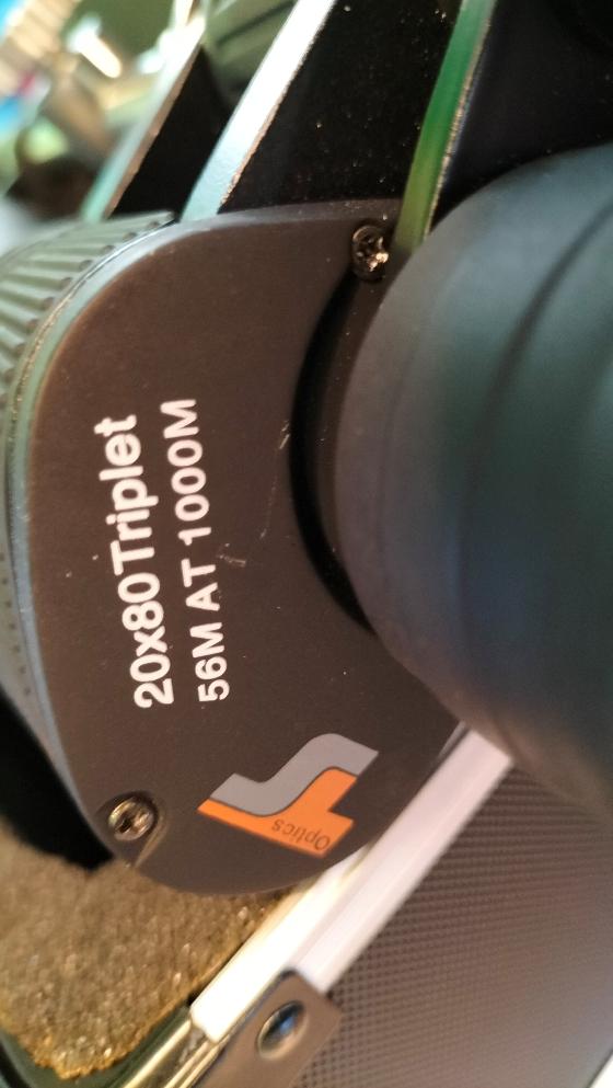 jumelles 20 x 80 TS OPTICS TRIPLETT